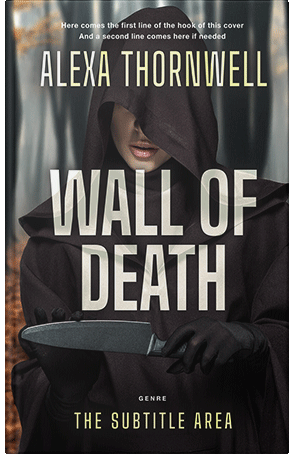 Premade Book Cover Thunder