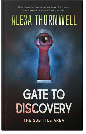 Premade Book Cover Shark