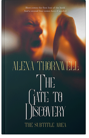 Premade Book Cover Shark