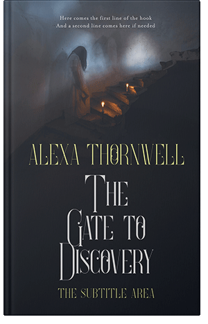 Premade Book Cover Shark
