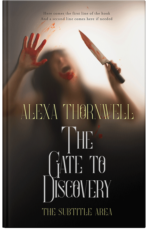 Front view of Premade Mystery & Thriller & Suspense Book Cover - Bone #36070 | BookCoverZone