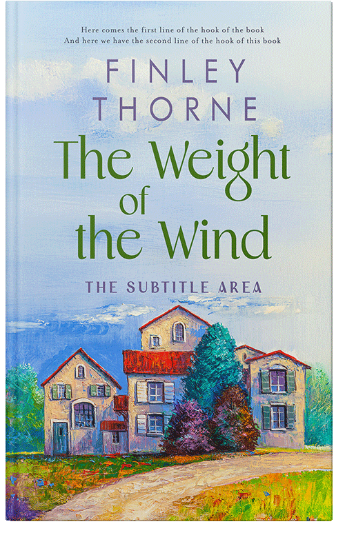 Front view of Premade Literary Fiction Book Cover - Geyser #36080 | BookCoverZone*