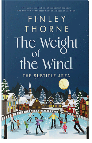 Premade Book Cover Conch