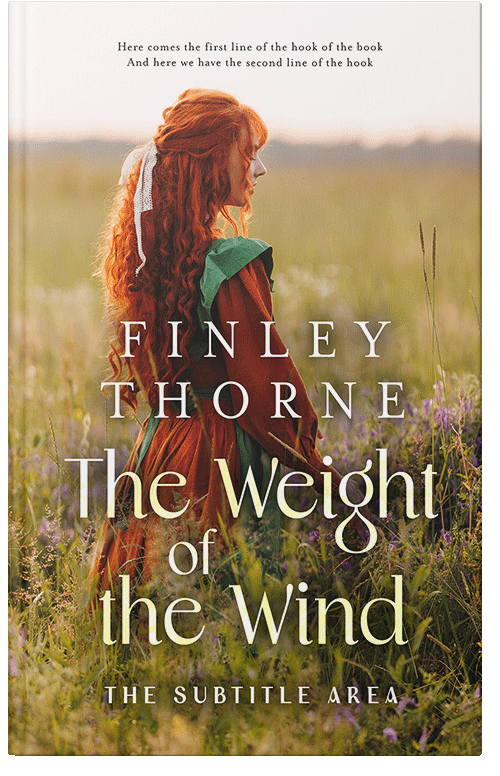 Front view of Premade Historical Book Cover - Limed Oak #36090 | BookCoverZone*