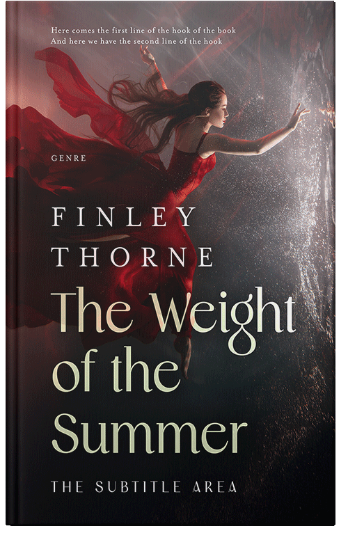 Front view of Premade Fantasy Book Cover - Cocoa Brown #36096 | BookCoverZone*