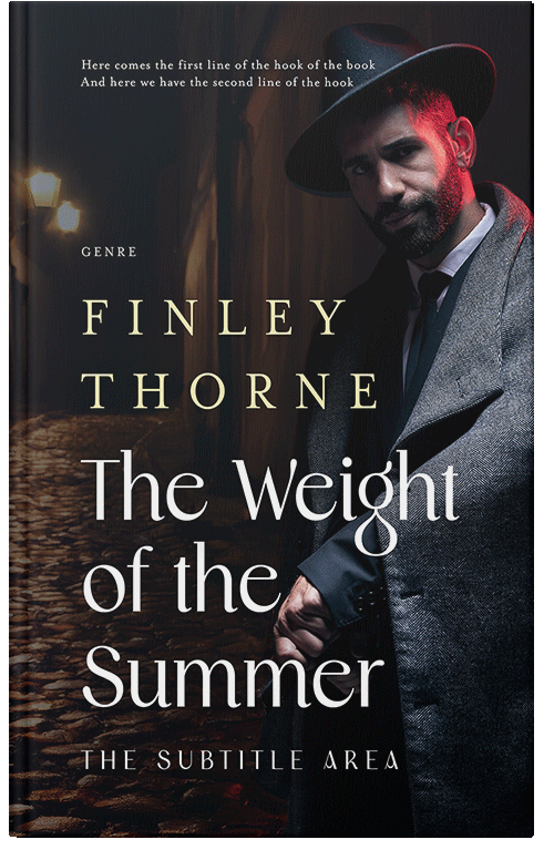 Front view of Premade Mystery & Thriller & Suspense Book Cover - Woodsmoke #36101 | BookCoverZone*