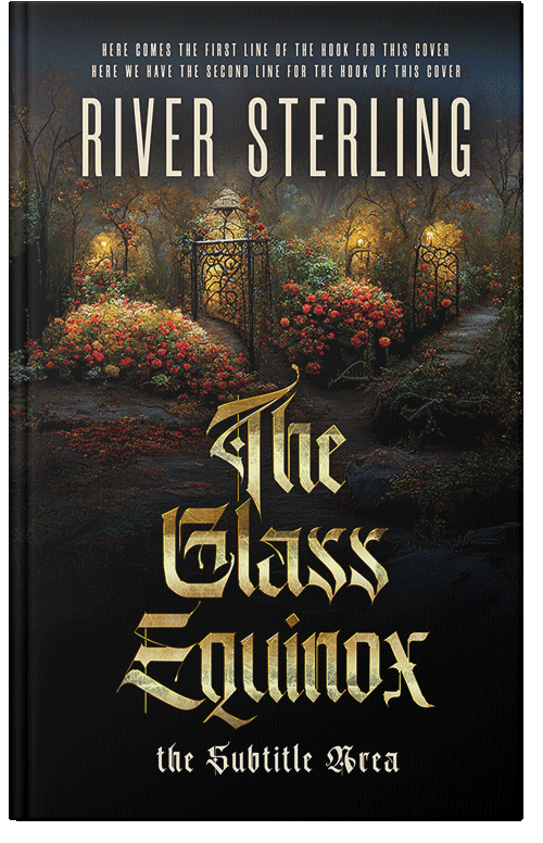 Front view of Premade Fantasy Book Cover - Tan #36109 | BookCoverZone*