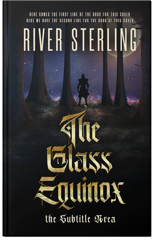 Front view of Premade Fantasy Book Cover - Woodsmoke #36111 | BookCoverZone*