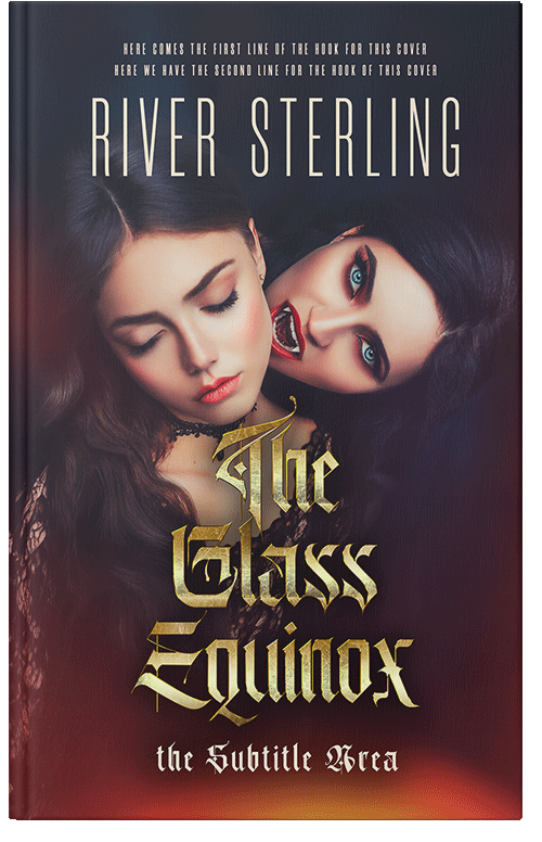 Front view of Premade Horror Book Cover - Thunder #36115 | BookCoverZone*