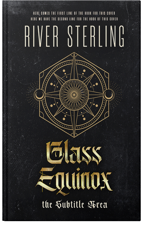 Front view of Premade Fantasy Book Cover - Woodsmoke #36118 | BookCoverZone*