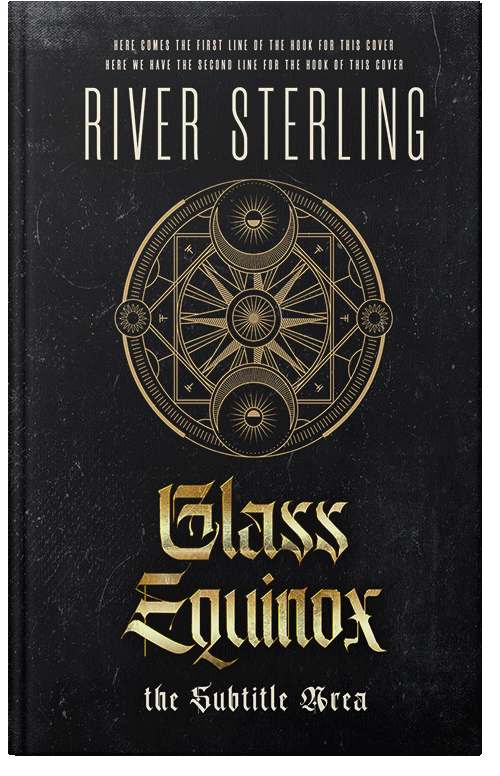 Front view of Premade Fantasy Book Cover - Woodsmoke #36120 | BookCoverZone*