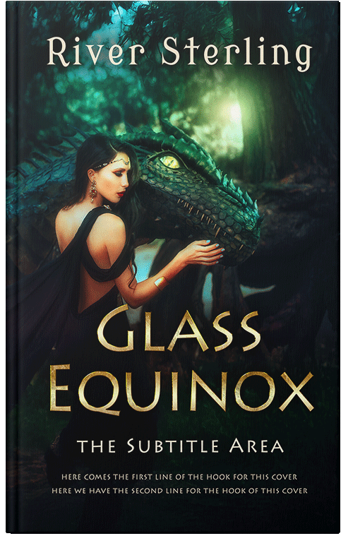 Front view of Premade Fantasy Book Cover - Aztec #36127 | BookCoverZone*