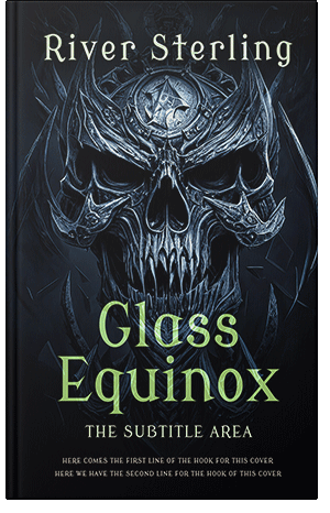 Premade Book Cover Ebony