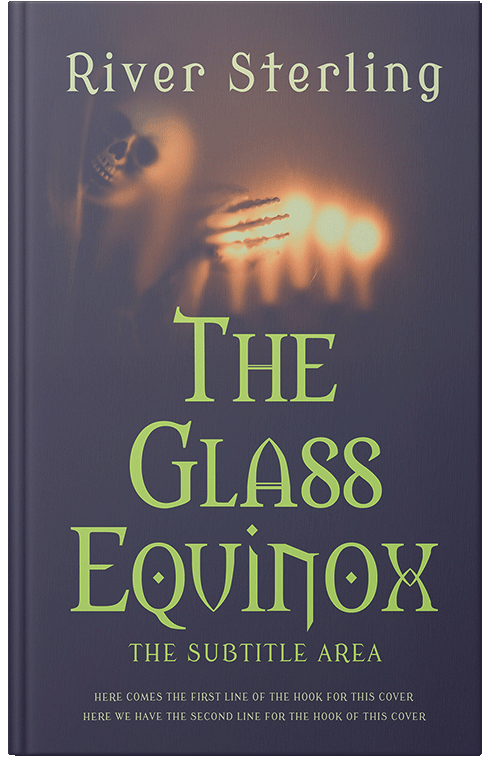 Front view of Premade Horror Book Cover - Gun Powder #36131 | BookCoverZone*