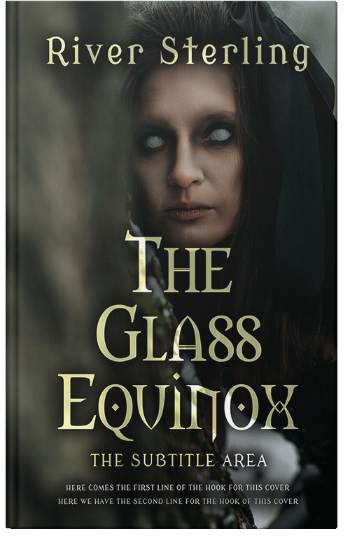 Front view of Premade Horror Book Cover - Log Cabin #36133 | BookCoverZone*