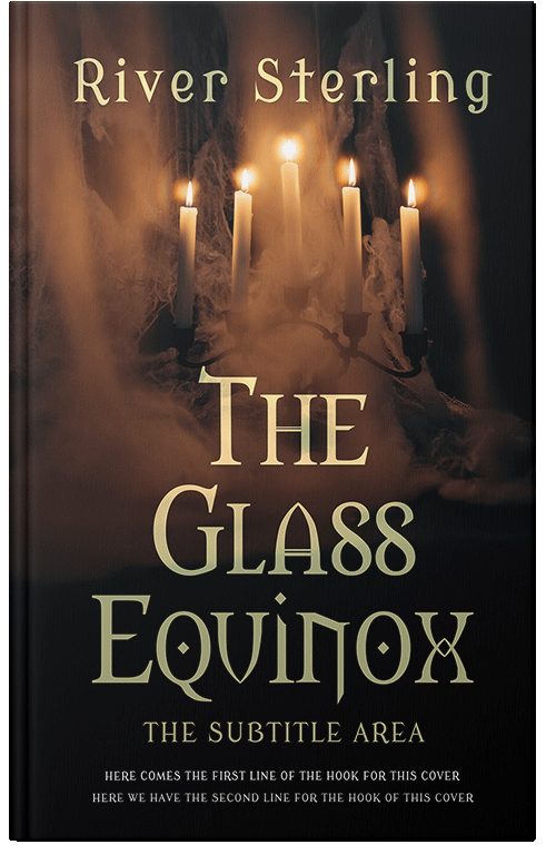 Front view of Premade Horror Book Cover - Night Rider #36135 | BookCoverZone*