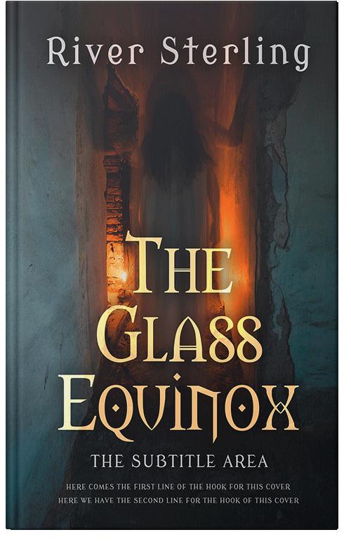 Front view of Premade Mystery & Thriller & Suspense Book Cover - Shark #36137 | BookCoverZone*