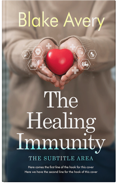 Front view of Premade Medical Book Cover - Sand Dune #36168 | BookCoverZone*