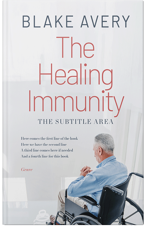 Front view of Premade Medical Book Cover - Athens Gray #36177 | BookCoverZone*