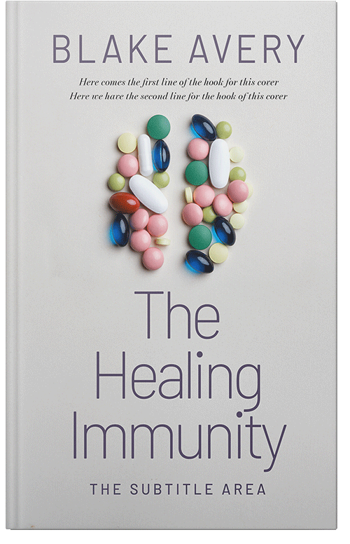 Front view of Premade Medical Book Cover - Alto #36182 | BookCoverZone*