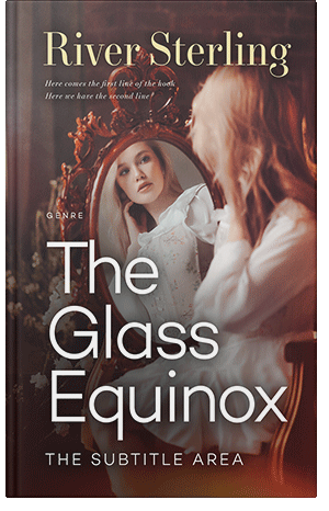 Premade Book Cover Woody Brown