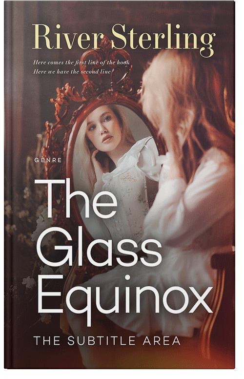 Front view of Premade Romance Book Cover - Woody Brown #36189 | BookCoverZone*