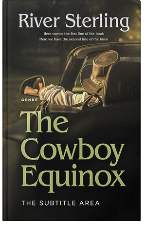 Premade Book Cover Rangoon Green