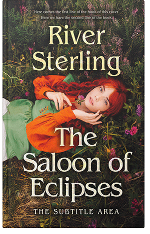 Premade Book Cover Apricot