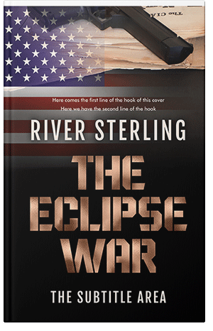 Premade Book Cover Cocoa Brown