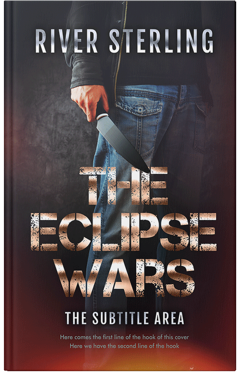 Front view of Premade Mystery & Thriller & Suspense Book Cover - Thunder #36240 | BookCoverZone*