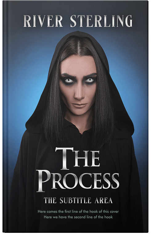 Front view of Premade Horror Book Cover - Woodsmoke #36246 | BookCoverZone*