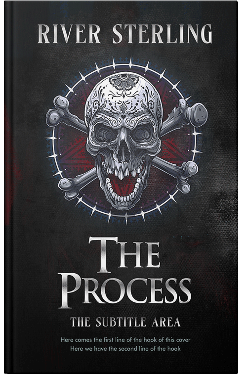 Front view of Premade Horror Book Cover - Woodsmoke #36249 | BookCoverZone*