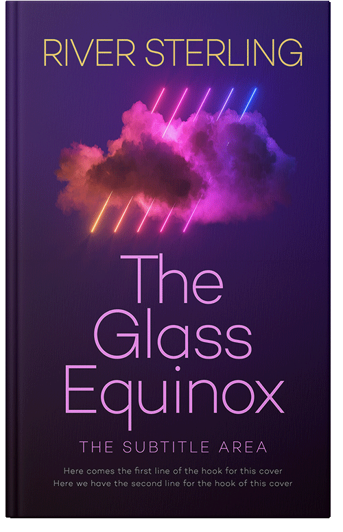 Front view of Premade Science Fiction Book Cover - Violet #36262 | BookCoverZone*