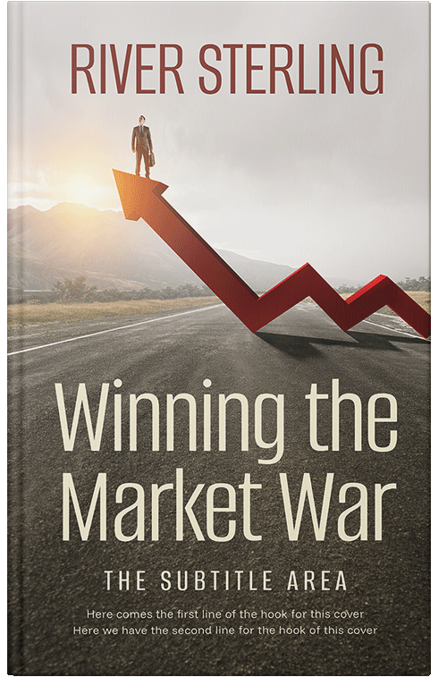 Front view of Premade Business Book Cover - Pearl Bush #36267 | BookCoverZone*
