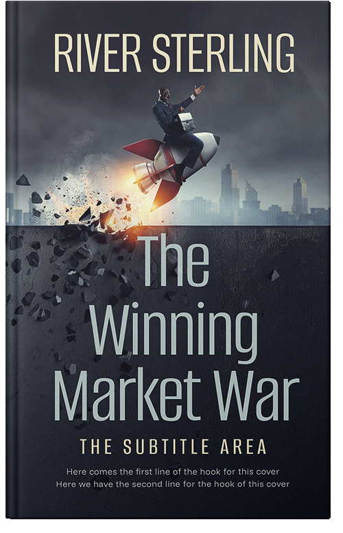 Front view of Premade Business Book Cover - Charade #36269 | BookCoverZone*