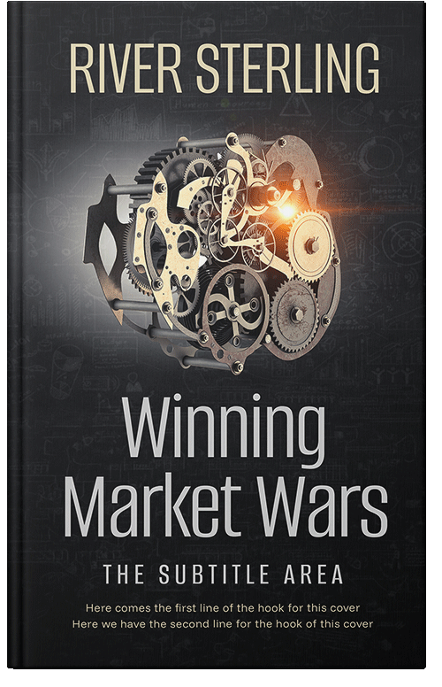 Front view of Premade Business Book Cover - Vanilla #36273 | BookCoverZone*
