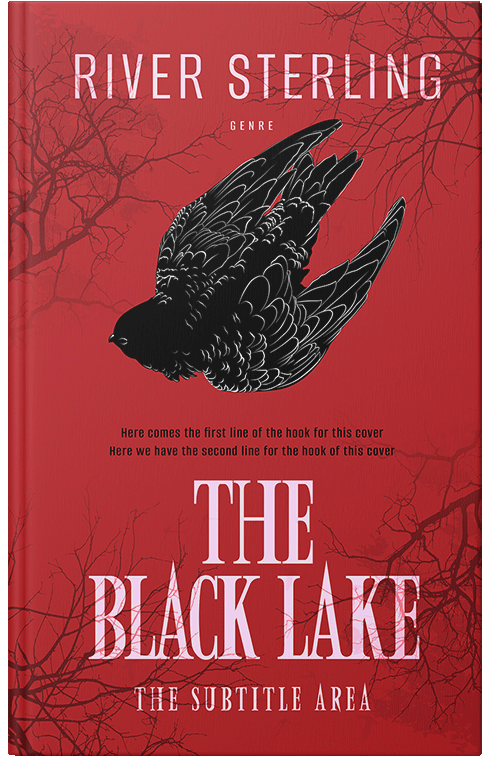 Front view of Premade Horror Book Cover - Tall Poppy
