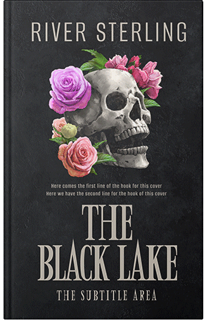 Premade Book Cover Shark