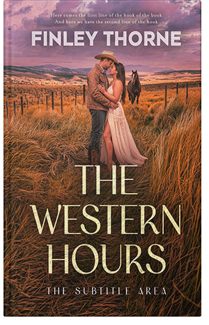 Premade Book Cover Saddle