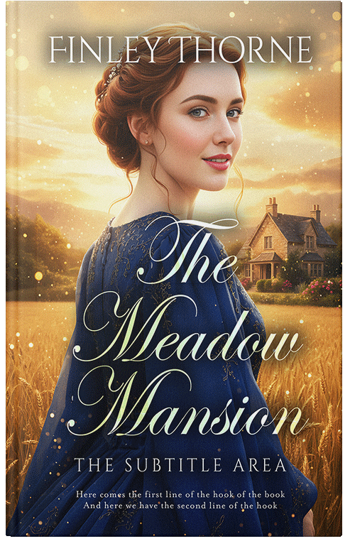 Front view of Premade Historical Book Cover - Whiskey