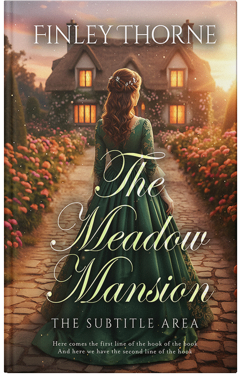 Front view of Premade Historical Book Cover - Birch