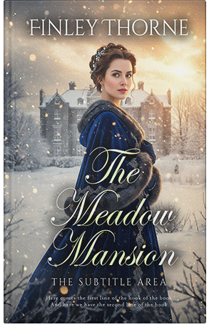 Premade Book Cover Bison Hide