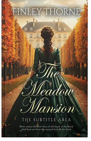 Premade Book Cover Harvest Gold