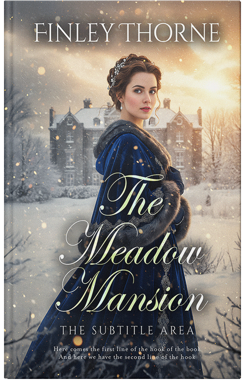 Front view of Premade Historical Book Cover - Bison Hide