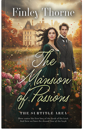 Premade Book Cover Straw