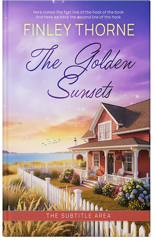Front view of Premade Romance Book Cover - Twilight