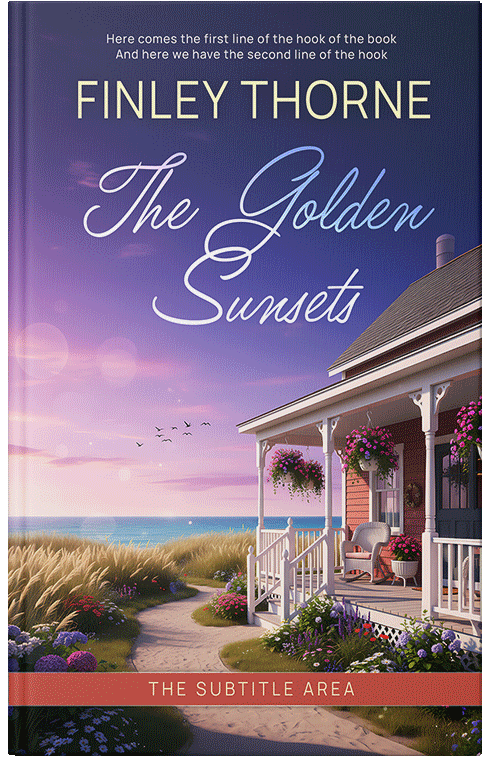 Front view of Premade Romance Book Cover - Martinique