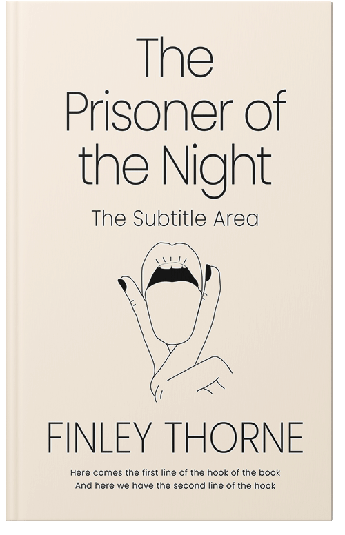 Front view of Premade Erotica Book Cover - Citrine White #36373 | BookCoverZone*
