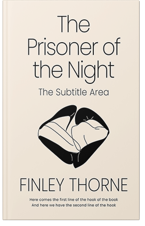 Premade Book Cover Citrine White