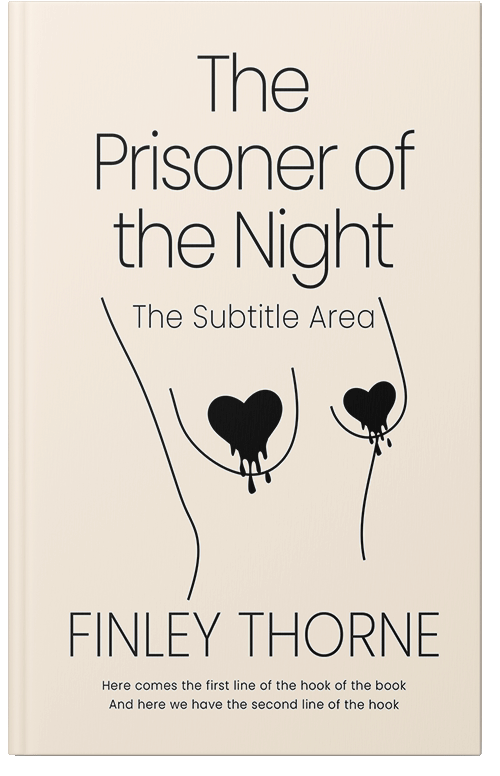 Front view of Premade Erotica Book Cover - Citrine White #36375 | BookCoverZone*